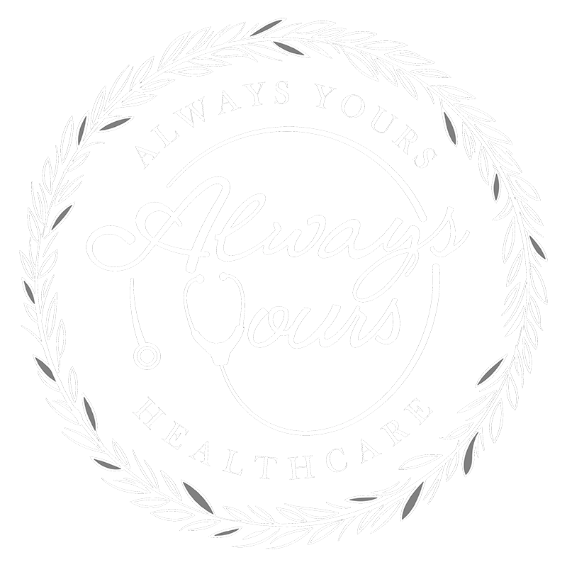Always Yours Healthcare Main Logo White